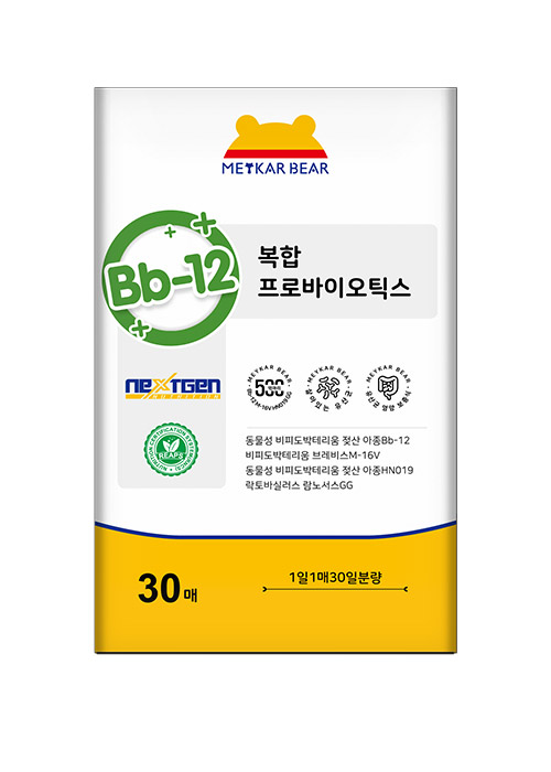 美卡熊Bb-12复合益生菌口膜片