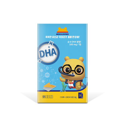 美卡熊蓝莓DHA藻油口溶膜片（DHA）